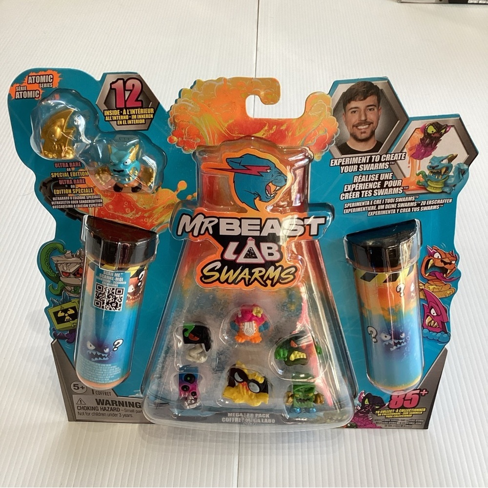 Mr. Beast Mega Lab Pack Atomic Series Swarms 12 NEW (P2)